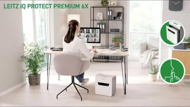 Image du produit Leitz IQ 8X PROTECT PREMIUM - Déchiqueteuse (Coupe de particules)