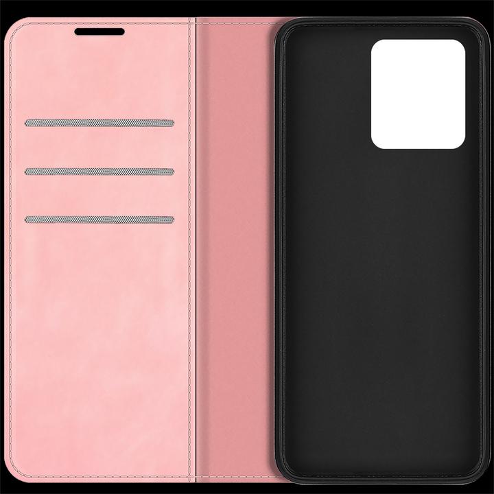 Actual product image Cazy Book Case Compatible with Motorola Moto G72 - Cover Foldable Magnetic Leatherette - (Motorola Moto G72)