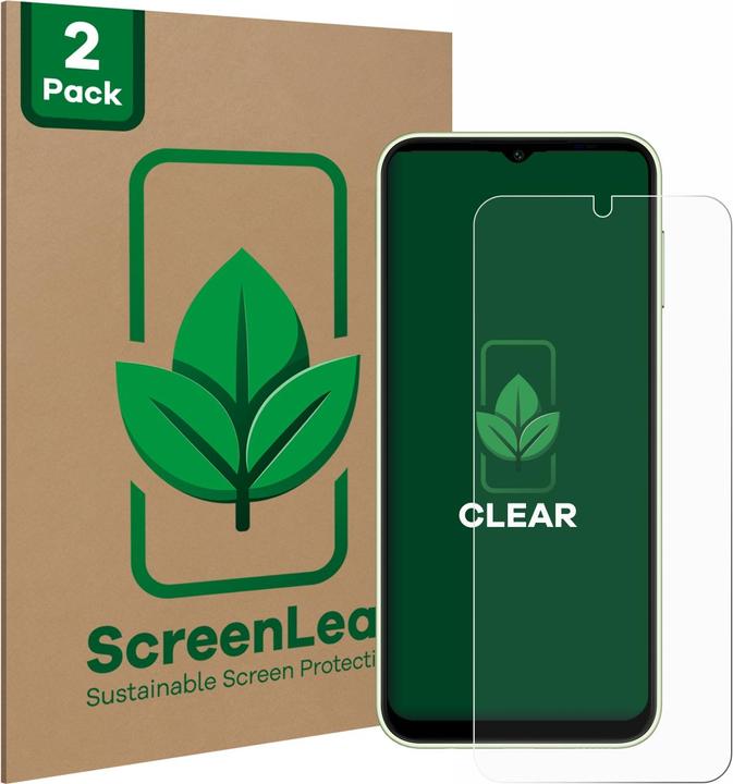 Image du produit ScreenLeaf Film de protection durable Protection d'écran Film clair transparent (2 pièce(s), Samsung Galaxy A14 5G)