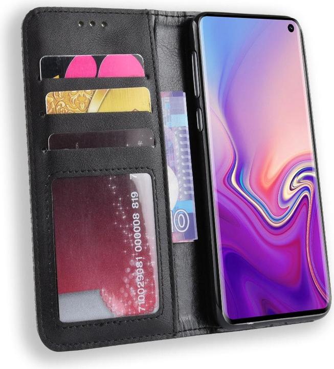 Immagine prodotto Cover-Discount Galaxy S10e - Stand Flip Case Cover nera (Samsung Galaxy S10e)
