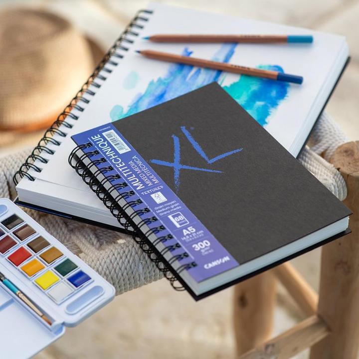 Actual product image Canson Sketchbook XL Book Mixed Media (A5, Special ruling, Hardcover)