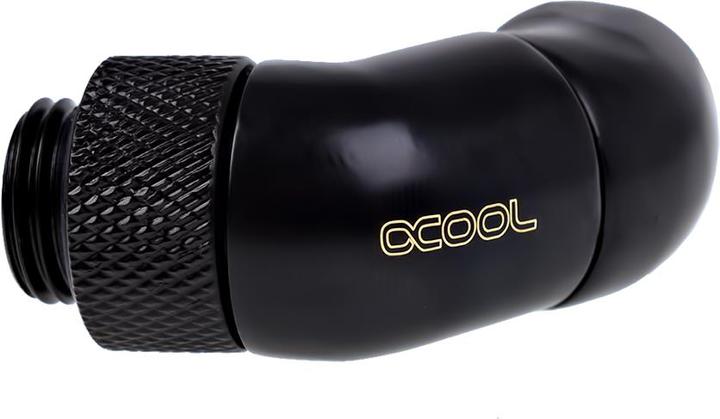 Produktbild Alphacool Eiszapfen Winkeladapter Doppel-45° drehbar G1/4 AG auf G1/4 IG