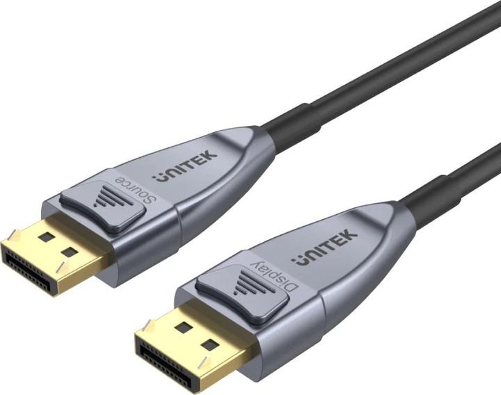 Unitek C1617GY Optic Cable DP 15m (15 m, DisplayPort)