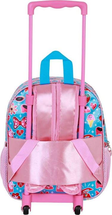 Immagine prodotto Karactermania Small 3D Backpack with Wheels Happiness