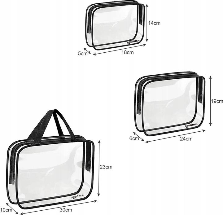 Actual product image Soulima Toiletry bag 3in1 (0.18 l)