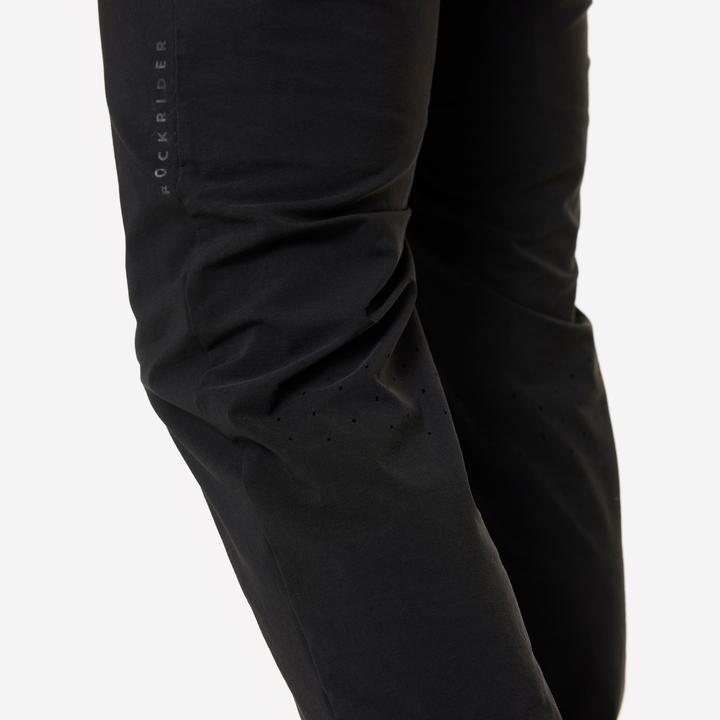 Produktbild Rockrider Radhose MTB Sommer All Mountain leicht und atmungsaktiv Damen/Herren schwarz (L)