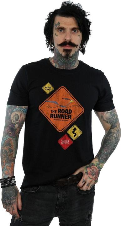 Produktbild Looney Tunes Road Runner Road Sign TShirt (4XL)