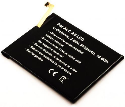 Actual product image AccuCell Akku Alcatel A5 LED