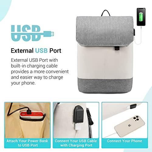 Immagine prodotto Only-Bags.Store Zaino Scuola Borsa Laptop Borsa Lavoro Zaino Notebook Impermeabile con Scomparto Laptop 15.6