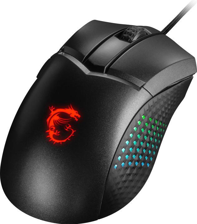 Produktbild MSI CLUTCH GM51 LIGHTWEIGHT mouse Right-hand USB Type-A Optical 26000 DPI (Kabelgebunden)