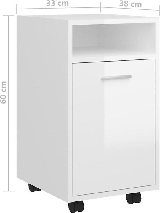 Produktbild VidaXL Beistellschrank (33 x 38 x 60 cm)