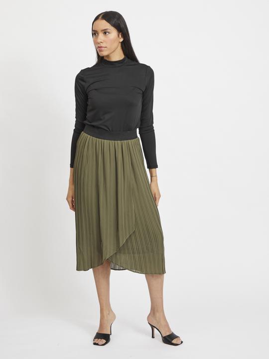 Actual product image Vila Stand up collar top with long sleeves (L)