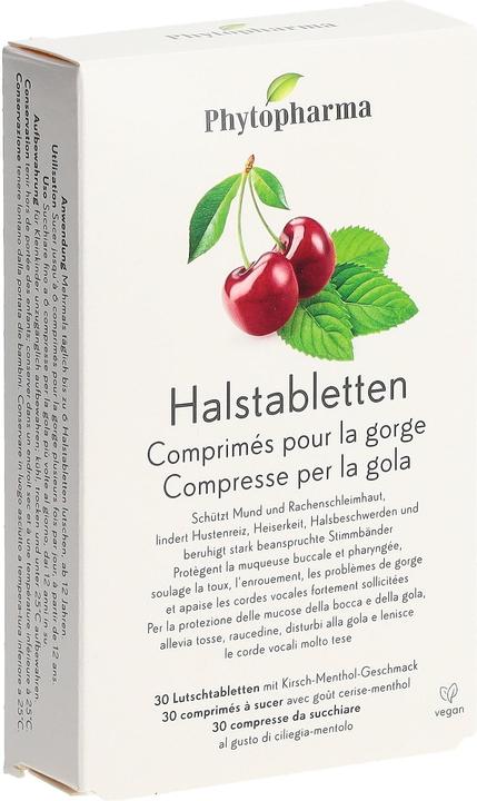 Produktbild Phytopharma trockener Hals und Hustenreiz KirschMenthol (30 Stück)