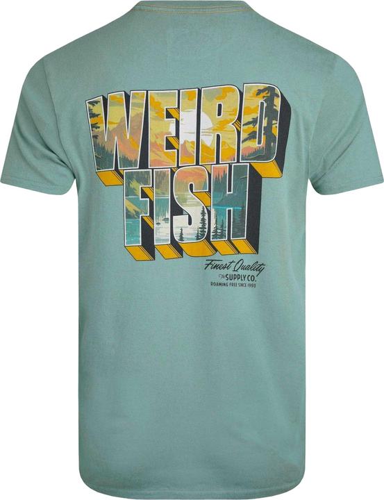 Actual product image Weird Fish Mens Wild Life Graphic Back Print T-Shirt (S)