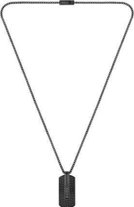 Hugo Boss Timelessack MenÂ's Necklace Military Badge Orlado 1580356
