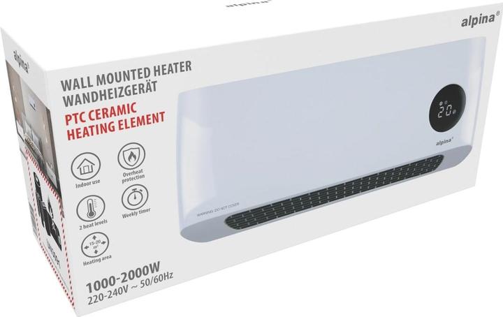 Produktbild alpina Wandheizgerät (2000 W)