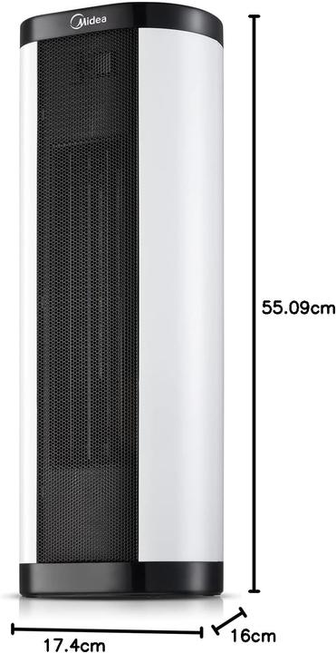 Actual product image Midea NTH20-17BR (2000 W)
