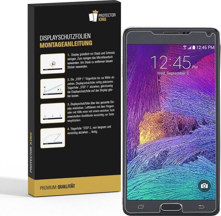 Produktbild Protectorking 6x Panzerfolie Anti-Shock matt entspiegelt (6 Stück, Samsung Galaxy Note 4)