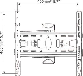 Actual product image Vogels MNT 208 TURN 180° (Wall, 55", 25 kg)