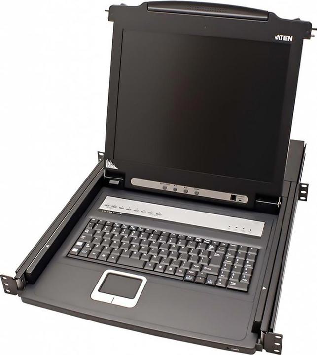 Image du produit Aten CL1008M (CH) Commutateur KVM LCD, USB-PS/2, VGA