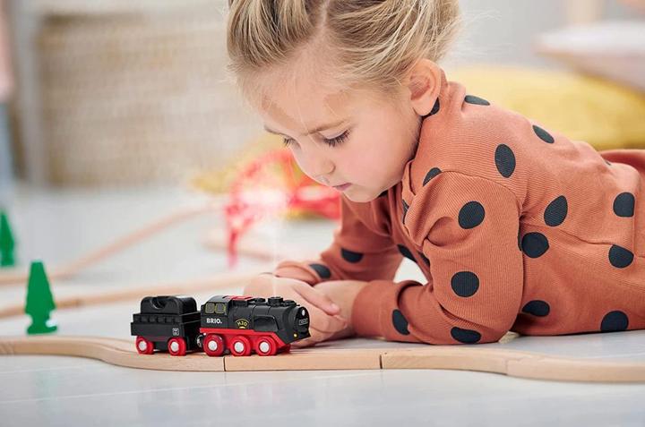 Image du produit Brio Locomotive à vapeur à piles avec réservoir d'eau