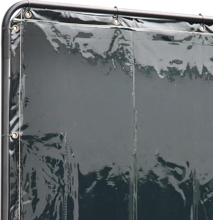 Actual product image Stahlwerk Welding protection wall UV-resistant welding protection curtain 2.4m x 1.8m