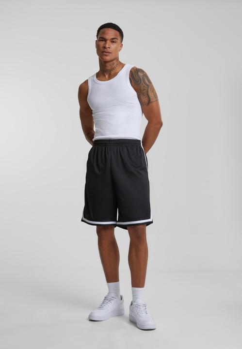 Actual product image Urban Classics Stripes Mesh Shorts (XL)