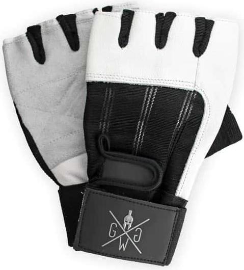 Gym Generation Fitness Handschuhe aus Leder / weiss