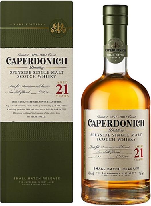 Actual product image Caperdonich Single Malt Unpeated (Scotch whisky)