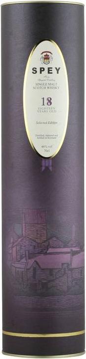 Actual product image Spey Distillery Spey 18 Jahre (Scotch whisky)