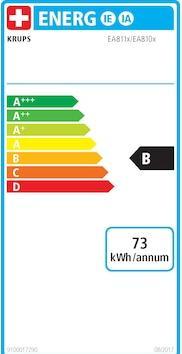 Energy Label Krups EA8108 Essential Espresso + 2Kg Coffee Beans Best Crema