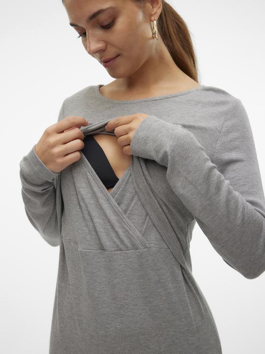 Immagine prodotto Mamalicious Abito midi aderente con scollo rotondo (L)