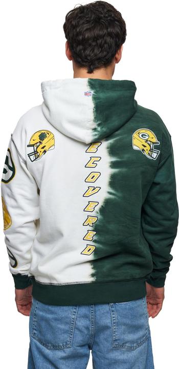 Immagine prodotto Recovered Felpa con cappuccio in pile Re:covered - INK DYE Green Bay Packers - L (L)