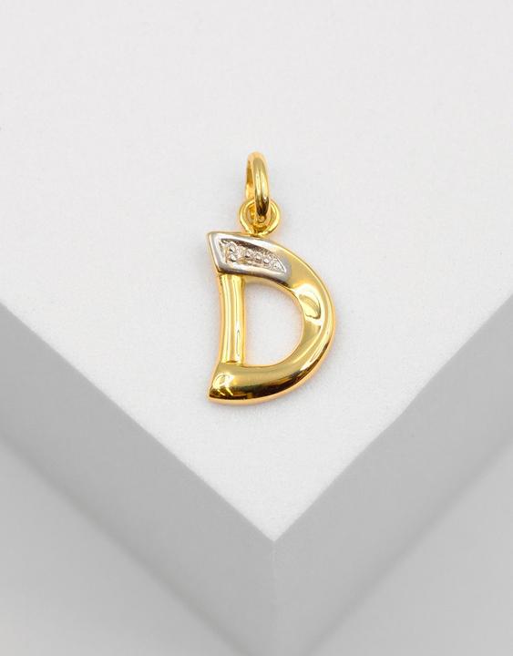 Image du produit Muau Lettre (750/18 K Or jaune)