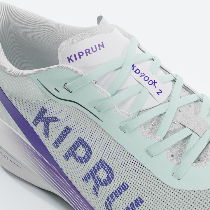 Produktbild Kiprun Laufschuhe Herren mit Carbon-Platte - KD900X.2 grün/lila (41)