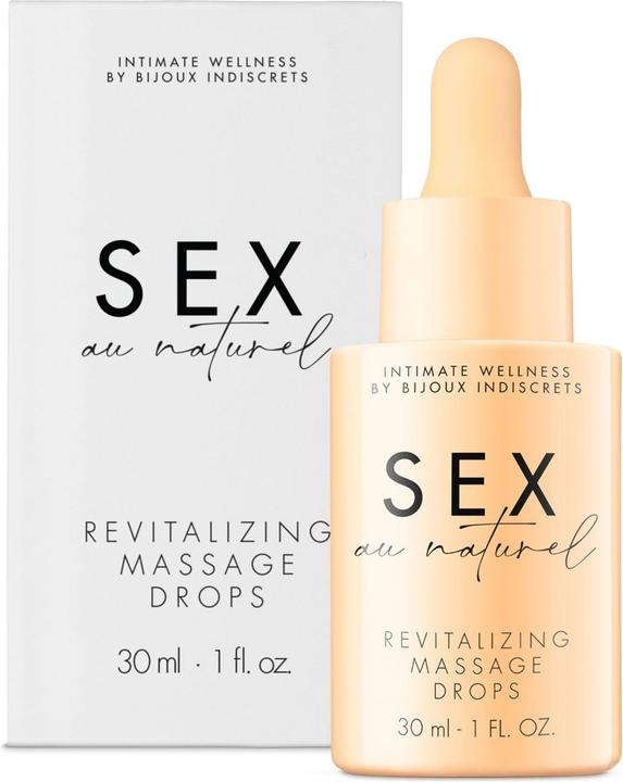 Actual product image Bijoux Indiscrets Sex au Naturel Revitalizing Intimate Massage Gel (30 ml)