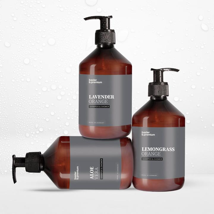 Produktbild Basler Lavender Orange Shampoo & Shower (500 ml, Flüssiges Shampoo)