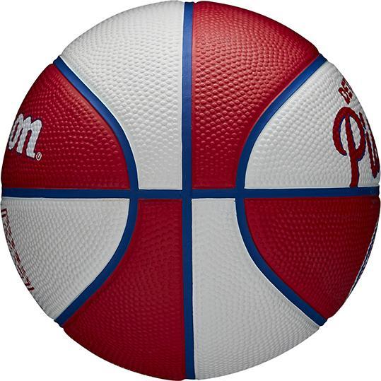 Actual product image Wilson Nba Team Retro Basketball Mini Detroit Pistons (3)