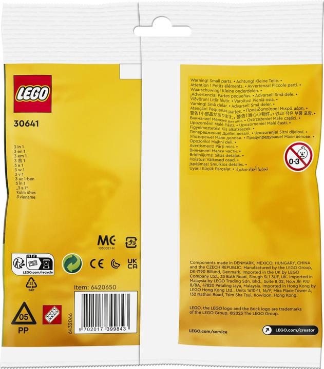 Actual product image LEGO Panda bear (30641, LEGO Creator 3-in-1)
