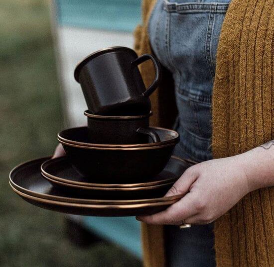 Produktbild Barebones Enamel Cup Set 2 Tassen 473ml