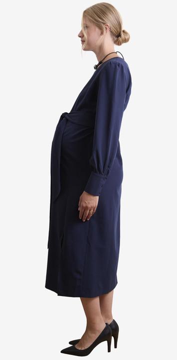Image du produit Vertbaudet Robe de maternité festive avec ceinture (38)