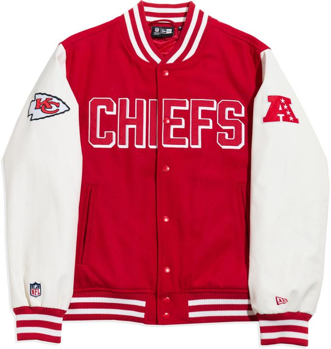 New Era Varsity NFL SIDELINE Jacke - Kansas City Chiefs - L (L)