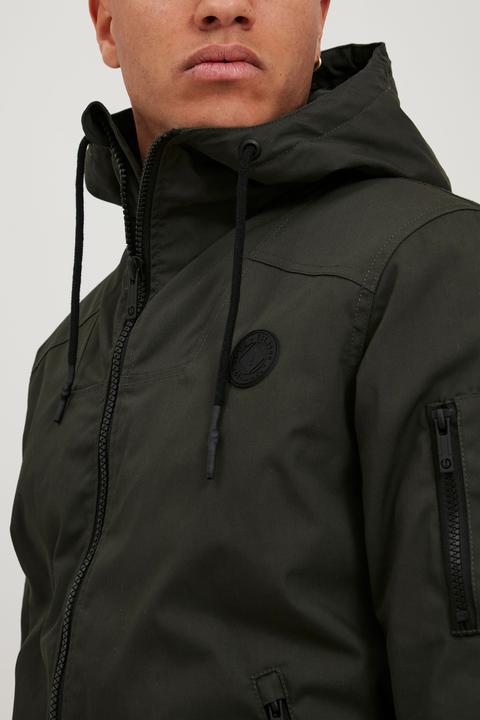 Immagine prodotto Solid Tilly Sporty Giacca Di Mezza Stagione Piumini Giubotto da Uomo Con Cappuccio (XXL)