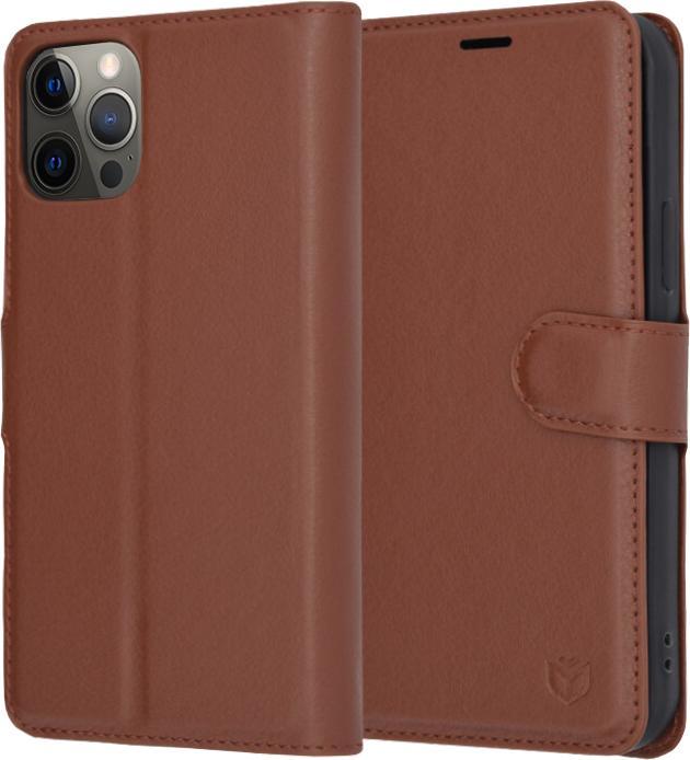 Produktbild Techsuit - Leather Folio - iPhone 12 Pro - Brown (Apple iPhone 12 Pro)