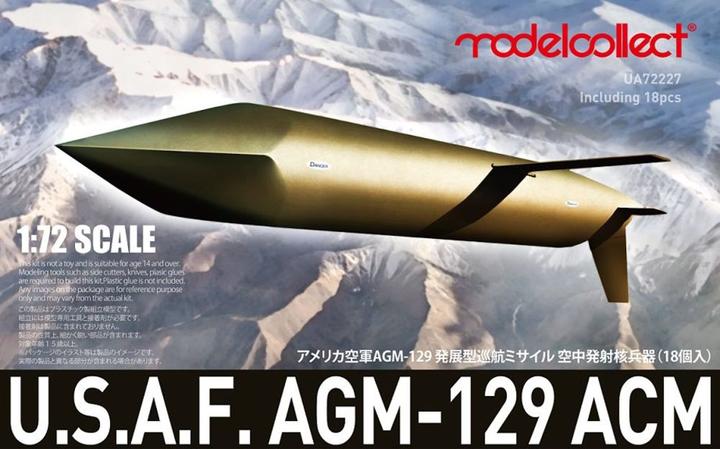 Produktbild Modelcollect U.S. AGM-129 ACM missile Set 18 pics