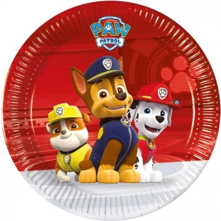 Produktbild GoDan Pappteller Paw Patrol Ready for Action 8 Stk.