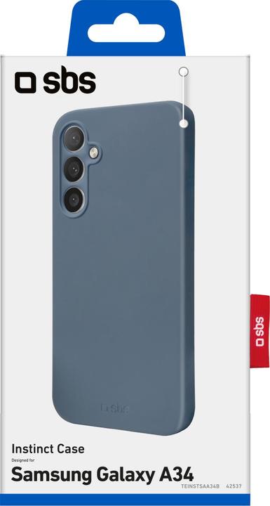 Actual product image SBS Cover Instinct for Samsung Galaxy A34 blue (Samsung Galaxy A34 5G)