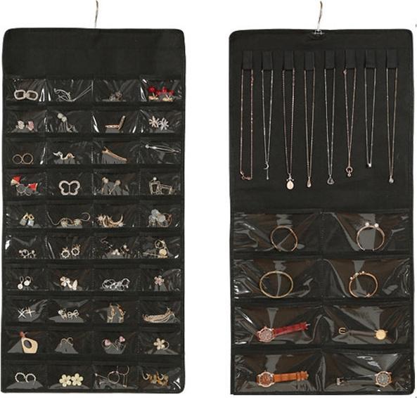 Cover-Discount Schmuckorganisator zum Aufhängen mit 48 Fächern