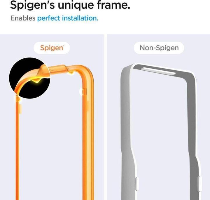 Actual product image Spigen ALM Glas.Tr Sam A55 5G 2szt. szkło hartowane AGL07775 (2 Piece, Samsung Galaxy A55)
