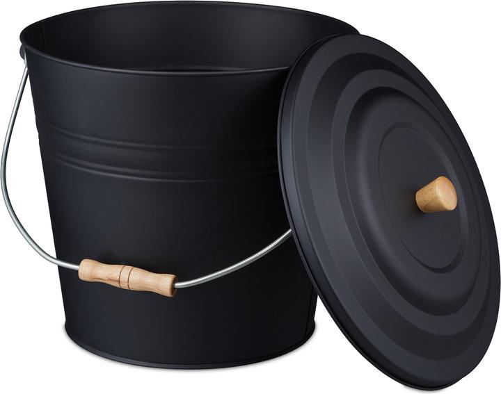 Relaxdays Ash bucket (35.5 x 33 x 32 cm)